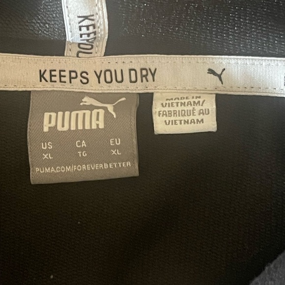 Puma Women's Size XL Black Hoodie Sweater Long Sleeve Casual Activewear - Picture 5 of 9